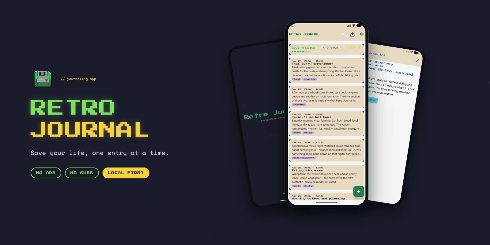 Retro Journal